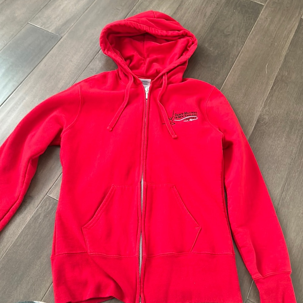 Red Dance Masters of New England zip up